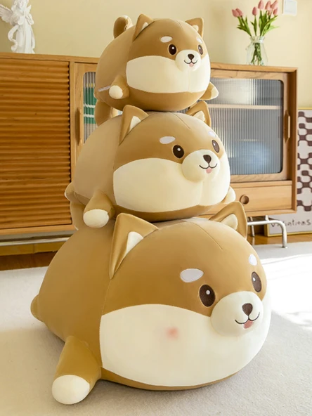 Dudu Domuz Peluş Oyuncak - Kırpık Gözler - 61cm - Model 3 - 5