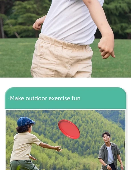 Çocuklar için Yumuşak Frisbee - Roket + Aslan (Yumuşak Kalın, 20cm Çap) - 10