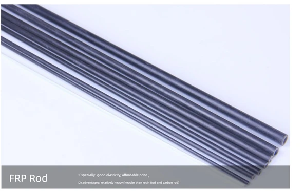 DIY Cam Çelik Direk - 2mm Dış Çap - 1.2m Uzunluk (2 Parça) - 7