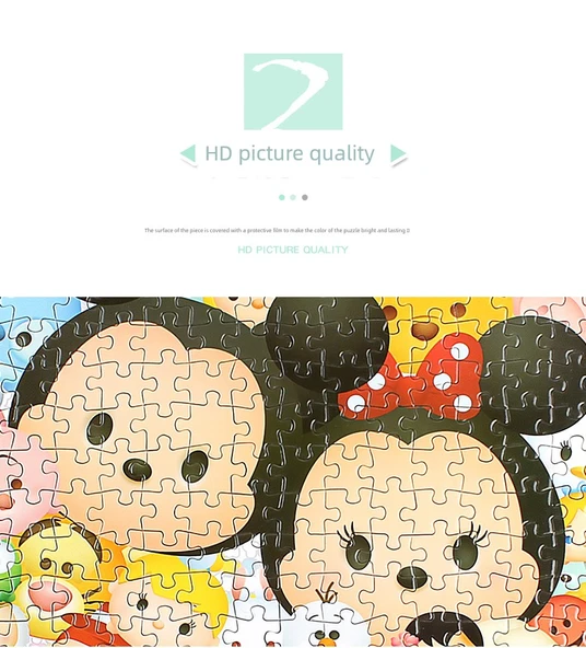 500 Parça Disney Karikatür Yapbozu - Örümcek Adam - 10