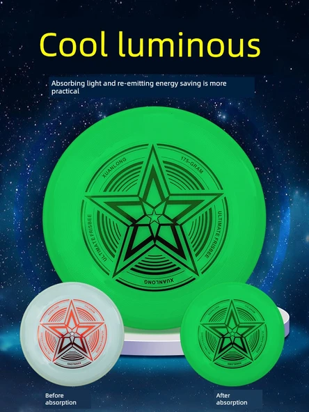 Çocuklar için 110g Yarı Yumuşak Frisbee - Turuncu - 6