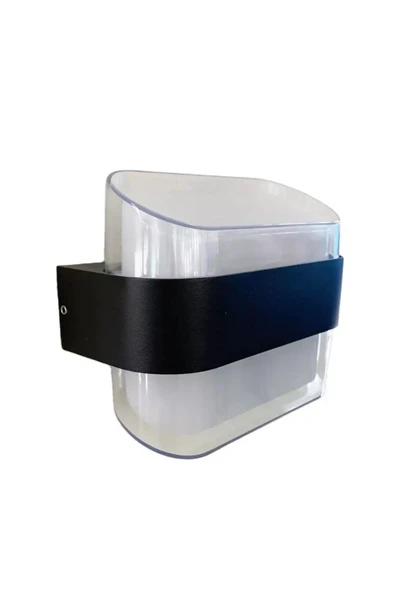 Cata 12 W Gozo İki Yönlü Led Duvar Aplik - Gün Işığı (3000K) - Siyah - IP54 - CT-7044 - 6