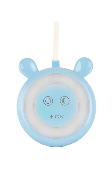 ACK AF11-10010 2 Renkli Mavi Kasa Şarj Edilebilir Masa Lambası - 2