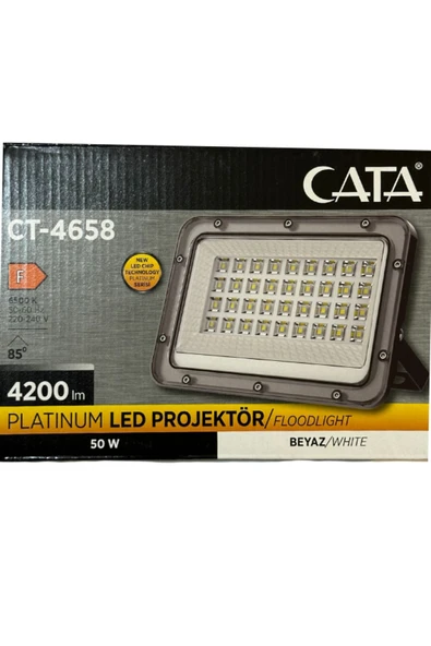 Cata CT-4658 50W 6500K (Beyaz Işık) Led Projektör (8 Adet) - 2