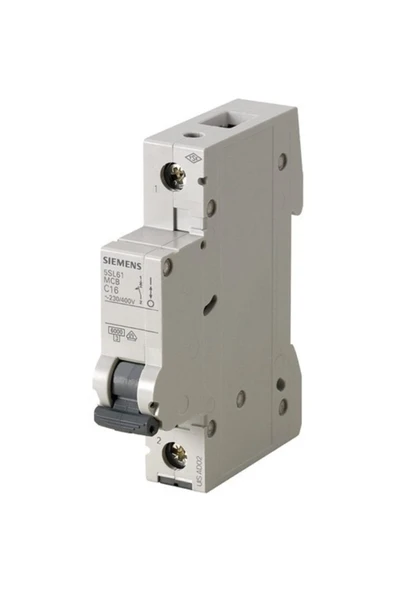 Siemens 5sl6132-6ya 1 Fazlı 32 Amper B Tipi Otomatik Sigorta