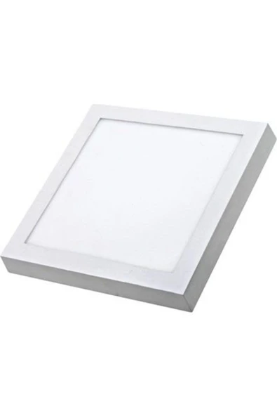Cata 18 Watt Panel Led Armatür Sıva Üstü Kare Ct 5234 Günışığı Sarı Işık 3200k Alüminyum Kasa