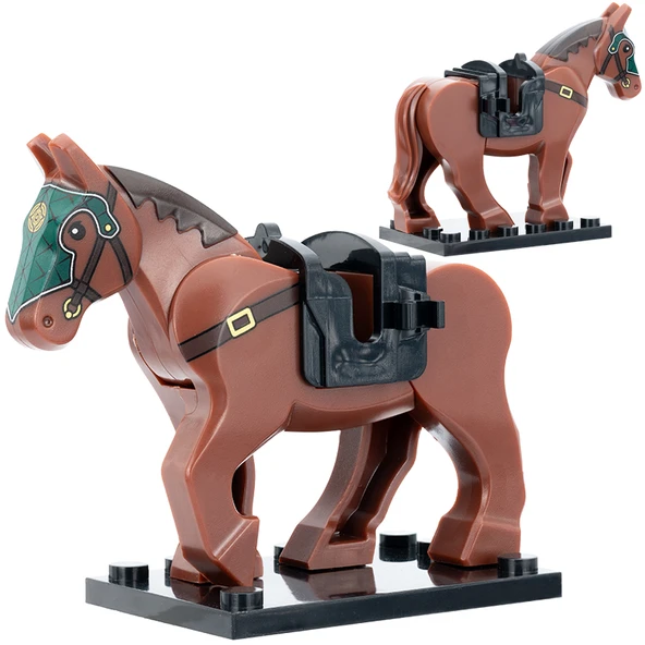 Lego Yüzüklerin Efendisi Rohan Savaşçı Ordusu Yapı Blokları Figürü - XP580-Lohanma (1)