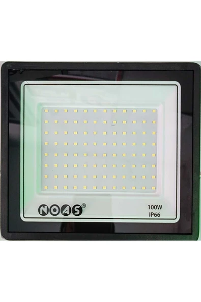 Noas Led 100 Watt Ultra Slim Led Projektör Beyaz ( 2 Adet ) - 2