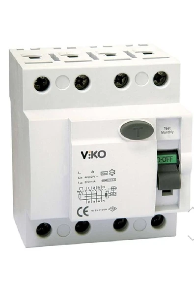 HİS ENERJİ GRUP Kaçak Akım Koruma Rölesi 10'lu Paket - Vtr4-2530