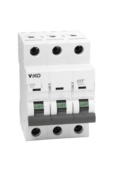 VİKO 3 X 20A 4.5KA OTOMATİK SİGORTA B TİPİ (4VTB-3B20)
