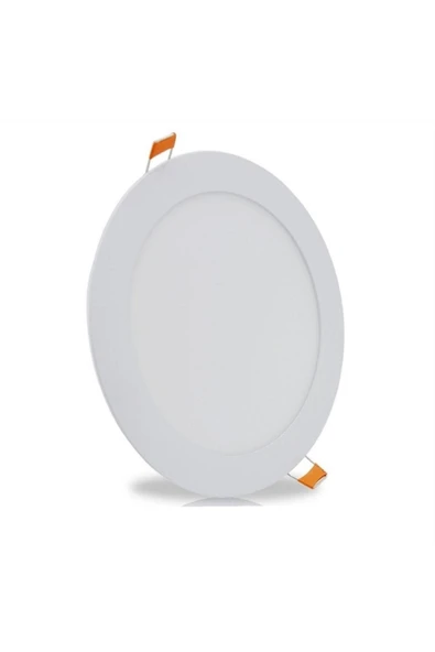ACK 9 W Led Panel - Beyaz Işık (6500k) - Beyaz Kasa - Yuvarlak - Sıva Altı - Ap01-00930