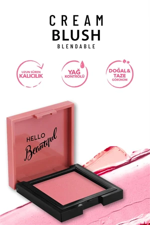 Pastel Profashion Cream Blush Krem Allık No:41 - 3