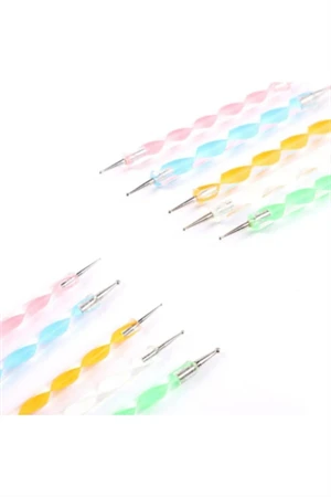 Ocean Nail Art Tırnak Süsleme Desen Dot Kalem Seti - Resim 3