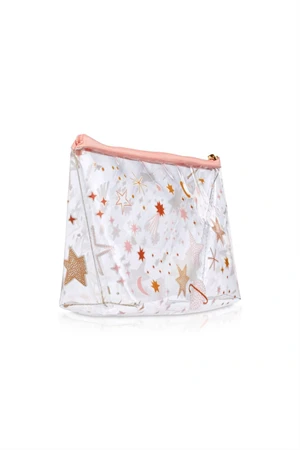 Çok Amaçlı Yıldızlı Şeffaf Çanta - 2