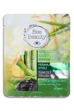 Bee Beauty Kağıt Maske 3'lü 25 ml Cilt Bakım Seti - 2