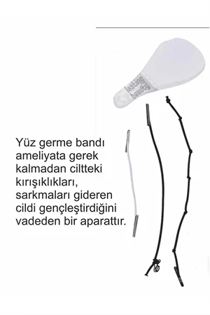 Trade Bazaar Yüz Kaş Ve Boyun Gerdirme Bandı 40 Adet Yüz Germe Bandı - 2