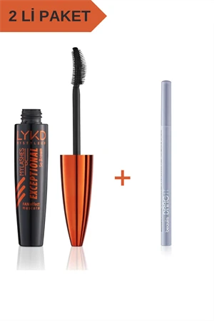 Exceptional Fan Effect & Curl Maskara - Yelpaze Etkili ve Kıvrım Veren Maskara 173 So Brown Ink Pen Eyeliner