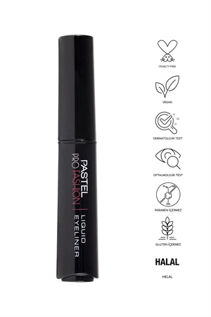Pastel Liquid Eyeliner Siyah No. 01 - 4
