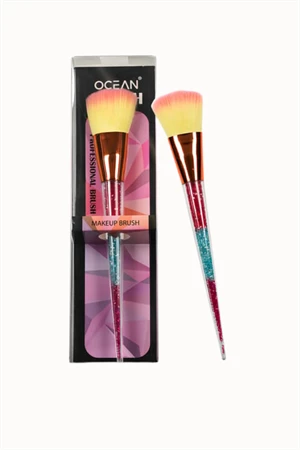 Ocean Volkanik Yüz Taşı + Makyaj Fırçası No:965 | Cilt Yağı Emilimi & Pürüzsüz Makyaj Seti - Resim 3