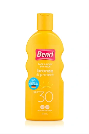 Benri Bronzluk & Koruma Güneş Sütü 30SPF 150 ml ürün görseli 1