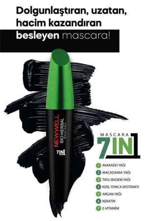 Bitkisel Maskara - Bio-Herbal Bitkisel Mascara 7 in 1 - 2