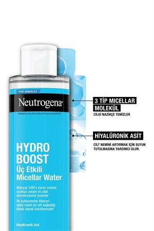 Neutrogena Hydro Boost 3 Etkili Micellar Water 400 ml - 3
