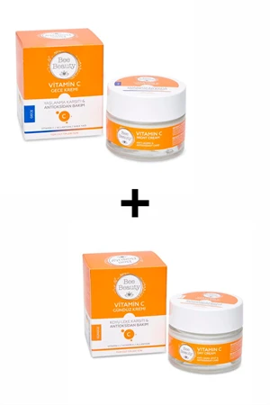 Bee Beauty Vitamin C Gündüz Kremi Antioksidan Koyu Leke Karşıtı 50 ml Bee Beauty Vitamin C Gece Kremi Antioksidan Koyu Leke Karşıtı 50 ml