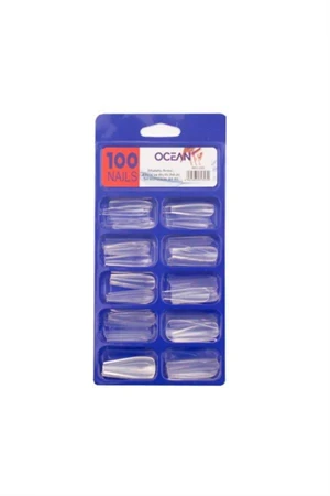 Ocean 100'lü Kutulu Balerin Protez Takma Tırnak ürün görseli 1