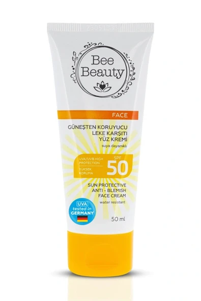 Bee Beauty Güneşten Koruyucu Leke Karşıtı Yüz Kremi 50 ml ürün görseli 1