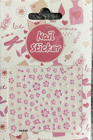 Su Dünyası Kendinden Yapışkanlı Nail Art Sticker Okyanus Ocean Seaworld Protez Tırnak - Resim 2