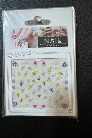 Su Dünyası Kendinden Yapışkanlı Nail Art Sticker Okyanus Ocean Seaworld Protez Tırnak ürün görseli 1