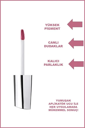 Deborah Extra Parlak Super Gloss Pearly Cherry No: 04 - Resim 2