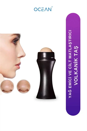 Ocean Volkanik Taş, Doğal Yağ Emici Ve Cilt Matlaştırıcı Gerçek Lav Taşı