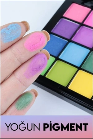 16'lı Neon Color Göz Far Paleti - 3