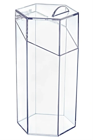 Büyük Boy Kapaklı Makyaj Fırça Düzenleme Kutusu Çok Amaçlı Dekoratif Makyaj Fırça Organizer - 2