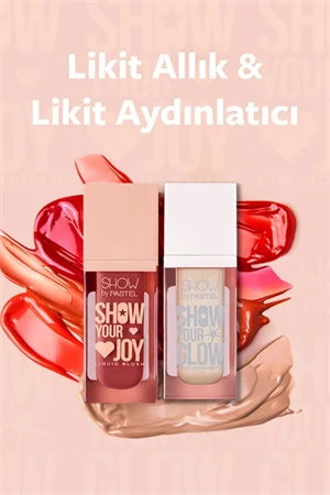 Mix & Match Glow Liquid Highlighter 72 & Joy Liquid Blush 57 Pastel - 6