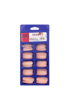 Ocean 100'lü Kutulu Balerin Protez Takma Tırnak ürün görseli 1