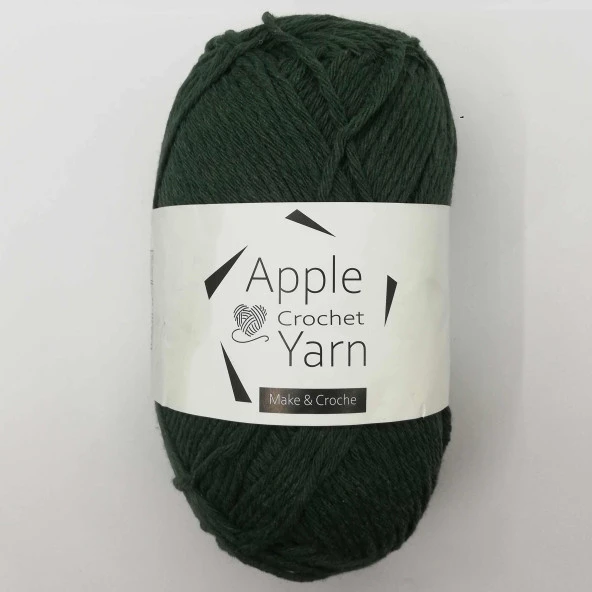 Apple Amigurumi İpi Zümrüt Yeşili ( 100 Gr )