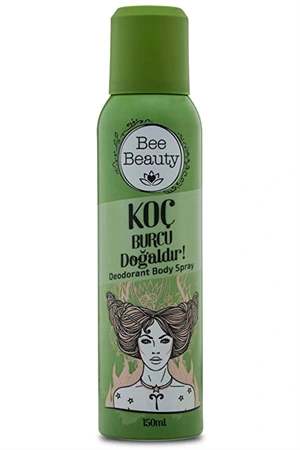 Bee Beauty Koç Kadın Deodorant Sprey 150 ml ürün görseli 1
