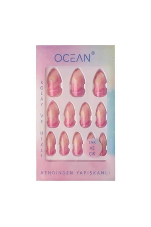 Ocean 765 - Tak Ve Çık Kendinden Yapışkanlı Takma Tırnak ürün görseli 1