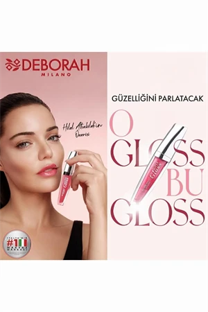 Deborah Extra Parlak Super Gloss Brown Rose No: 09 - Resim 3