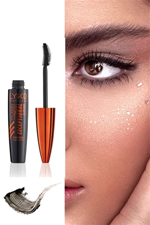 Exceptional Fan Effect & Curl Maskara - Yelpaze Etkili ve Kıvrım Veren Maskara 173 So Brown Ink Pen Eyeliner - 2