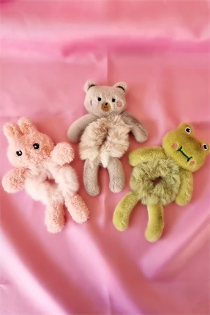 Kurbağa Peluş Simit Toka - 2