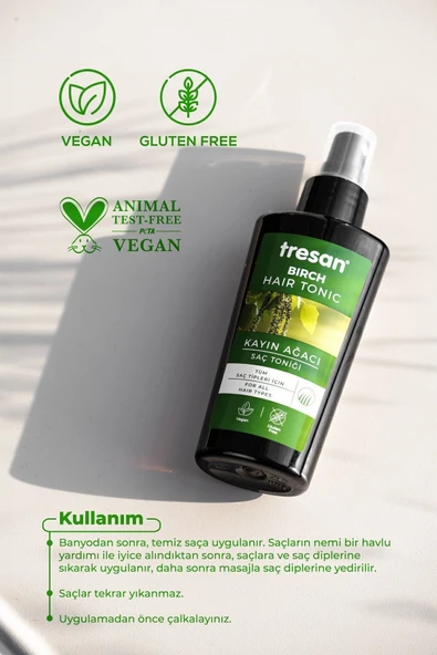 Tresan Kayın Ağacı Güçlendirici Ve Canlandırıcı Saç Toniği 125 ml 2 Li - 4