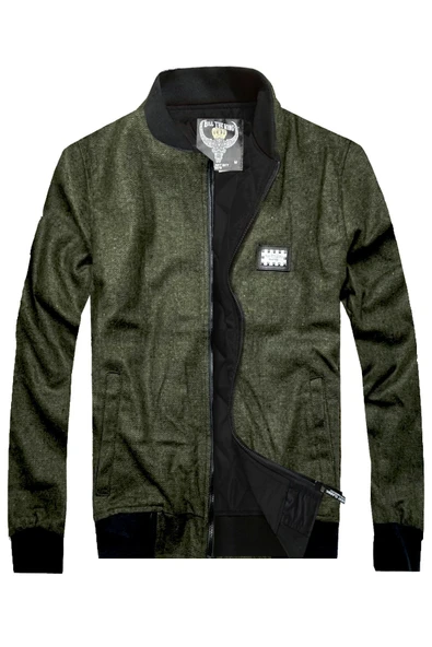 Slim Fit Kaşe Kolej Mont