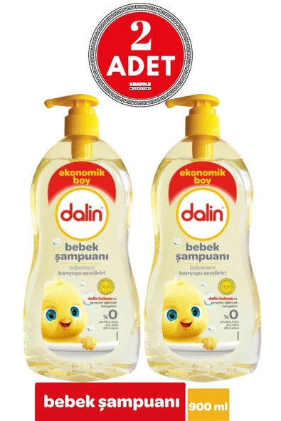 Dalin Şampuan 900ml X 2 Adet