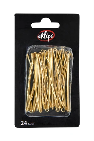 Altın Rengi Tel Toka 24'lü ürün görseli 1
