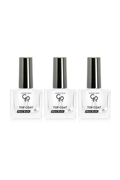 Golden Rose Quick Dry Top Coat |  Oje Kurutucu X 3 Ad