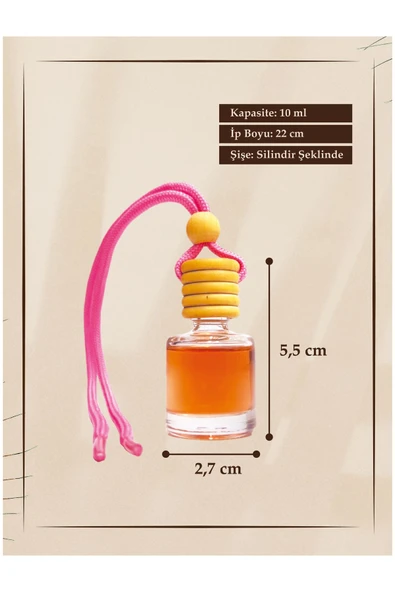 ByMeyla DREAM KADIN PARFÜMÜ ESANSLI OTO KOKUSU VE AKSESUARI - Resim 3