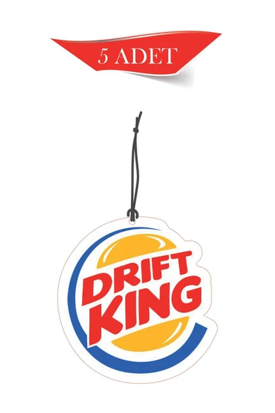 ByMeyla Drift King 5'li Dekoratif Oto Kokusu ve Oto Aksesuarı ürün görseli